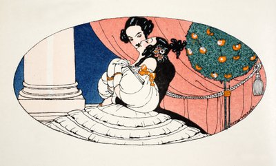 A stolen kiss by Gerda Marie Frederike Wegener